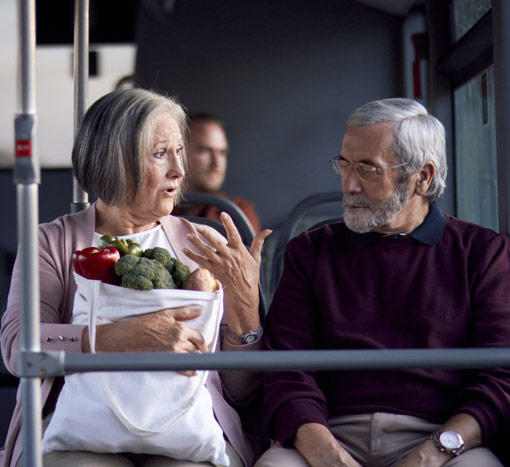 Couple on Shuttle